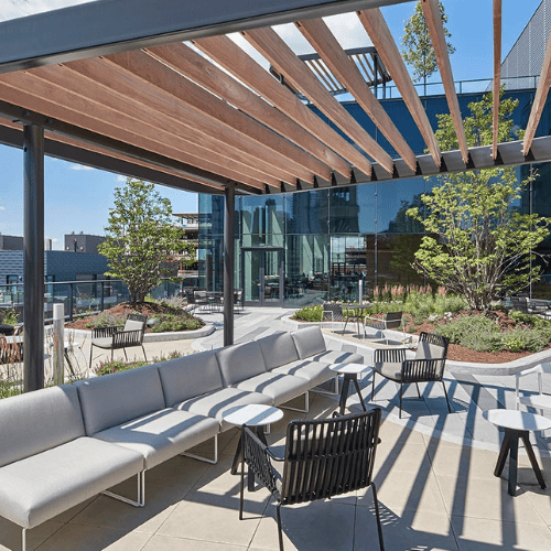 outdoor workspace